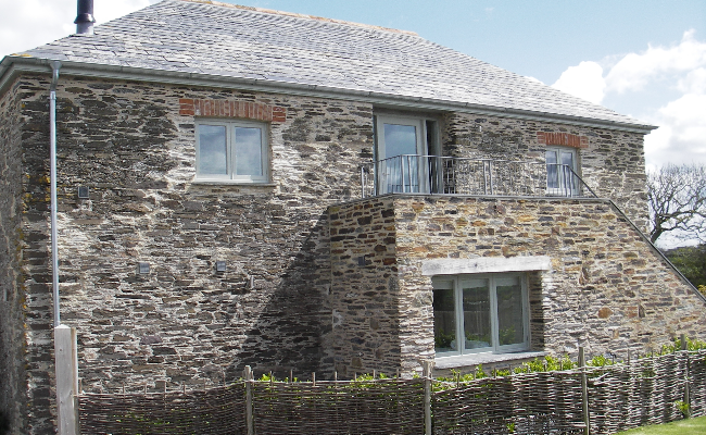 Stone building in Rock