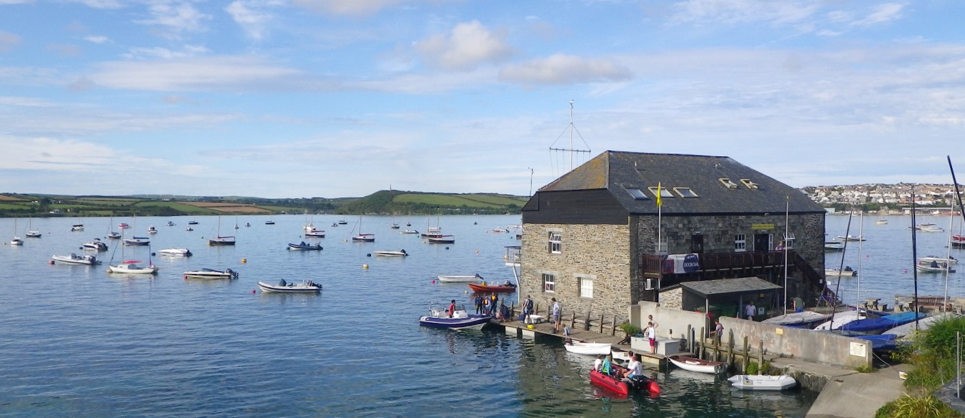 Rock sailing club in the sun